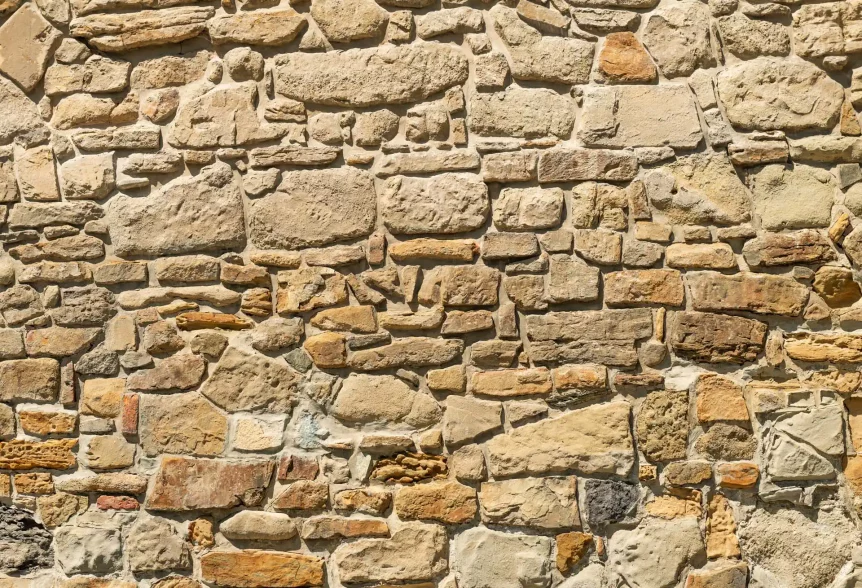 rénovation d'un muret en pierre